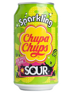 Chupa Chups Sour Green Apple Soda, (345ml)