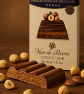 Van de Boom Hazelnut Chocolade (100g)