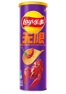 Lays Stax Spicy Crayfish 90g (BBD: 12-04-2026)