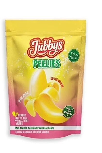 JUBBYS PEELIES BANANA 12 x 55g