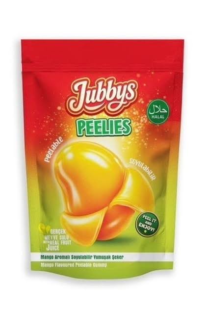 JUBBYS PEELIES MANGO 12 x 55g