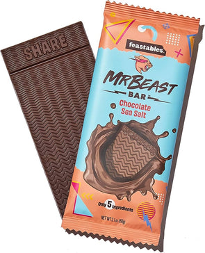 Feastables MrBeast Sea Salt Chocolate Bar (60g)