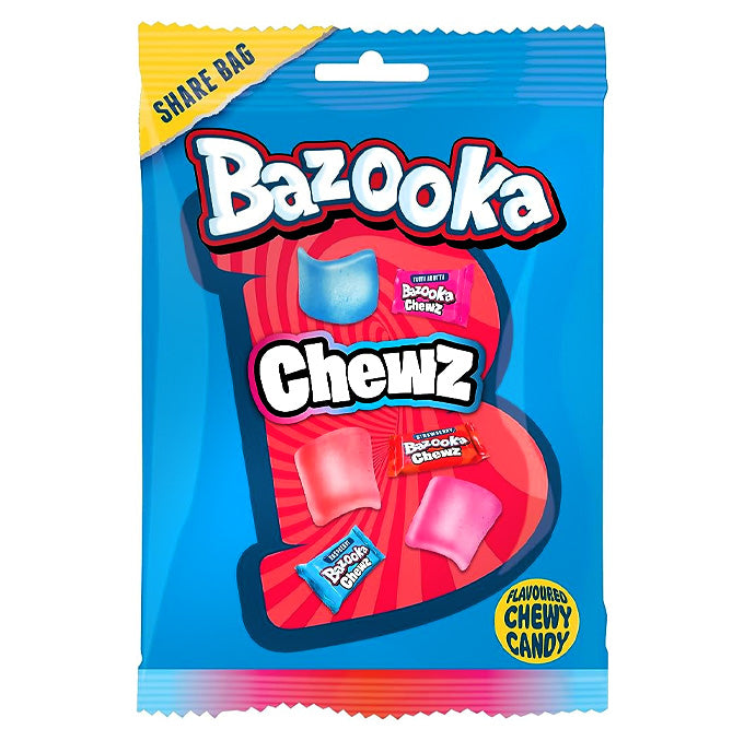 Bazooka Chewz, Share Bag (120g)