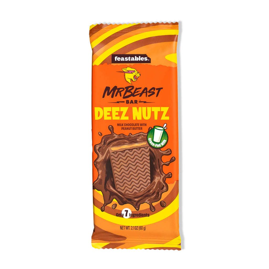 Feastables MrBeast Deez Nutz Chocolate Bar (60g)