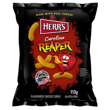 Herr's Carolina Reaper Cheese Curls (113g) The Junior's