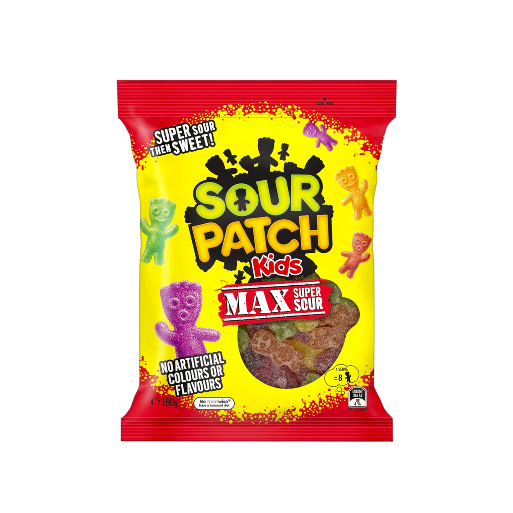 Sour Patch Kids - Max Super Sour (190g)