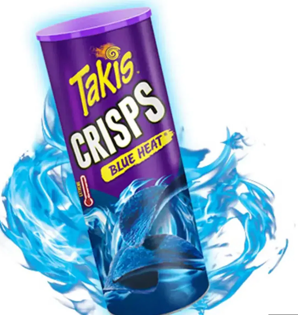 Takis Crisp Blue Heat 155g (BBBD: 02-03-2026)