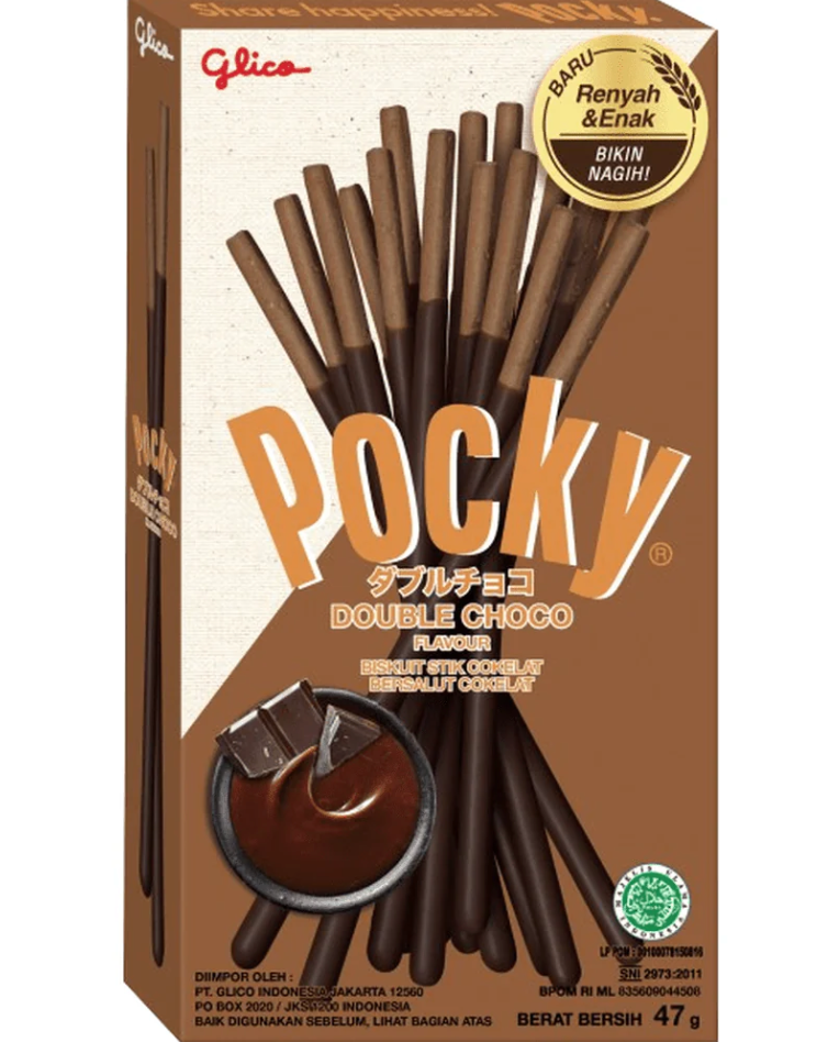 Pocky Double Choco 47g (BBD: 01-06-2026)