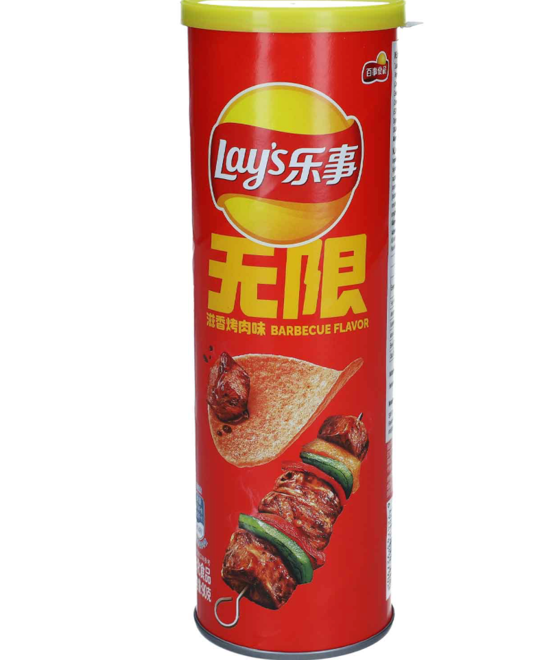 Lays Stax Barbecue Flavor  90g (BBD: 02-04-2026)