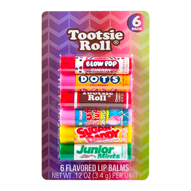 Taste Beauty - Tootsie Roll Lip Balm 6-Pack