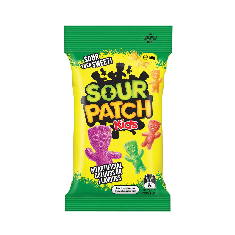 Sour Patch Kids (50g) (BEST BY DATE 13-01-2024)