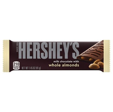 Hershey's Milk Chocolate with Almonds Bar (41g) The Junior's