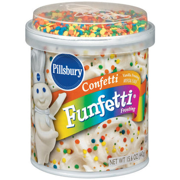 Pillsbury Confetti Funfetti Vanilla Frosting (442g)