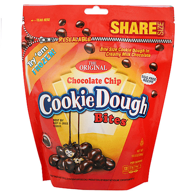 Cookie Dough Bites, Chocolate Chip - Bag (298g)