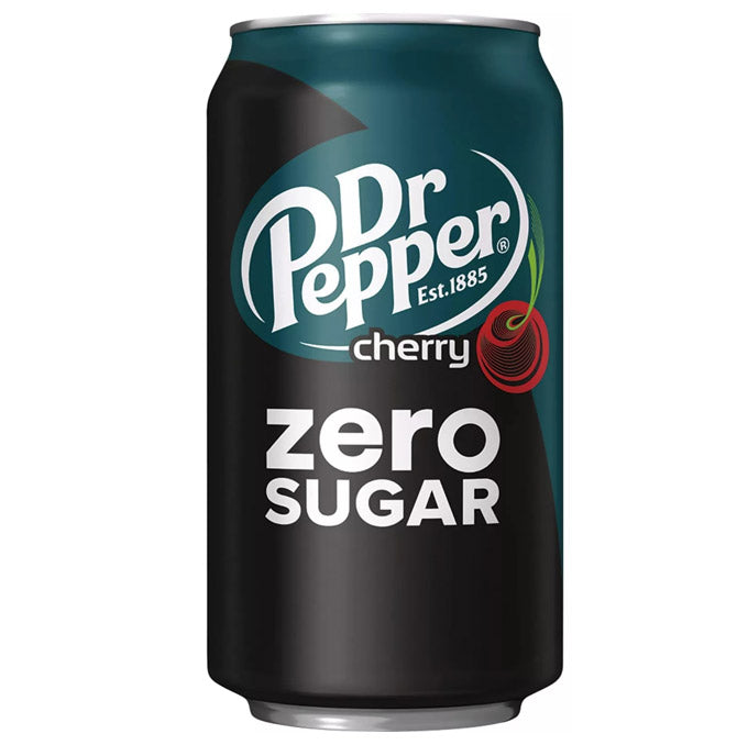 Dr Pepper Cherry, Zero Sugar (355ml)