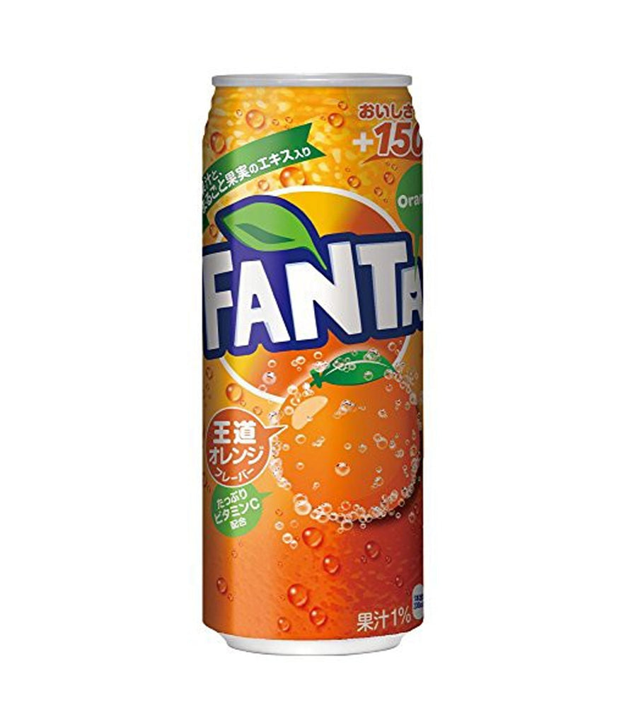 Fanta Orange, Can (500ml) (JAPAN)