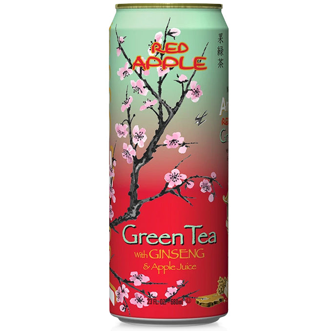 Arizona Green Tea, with Ginseng & Apple Juice (680ml)