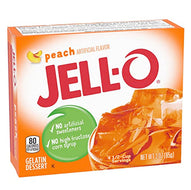 Jell-O Peach Gelatin Dessert