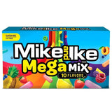 Mike and Ike - Mega Mix 10-Flavors, Theater Box (120g)