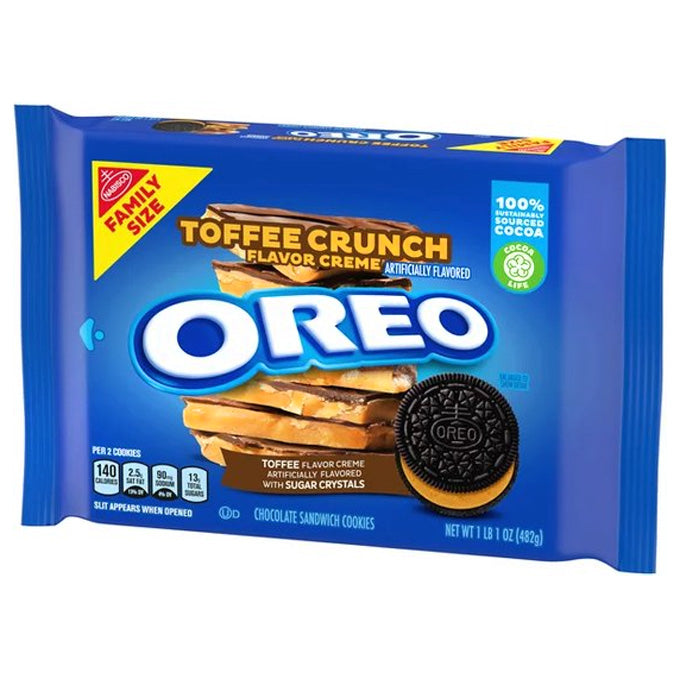 Oreo Toffee Crunch (482g) (BBD: 13-09-2023)