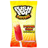 Push Pop Dipperz, Popping Candy & Lollipop - Strawberry (12g)
