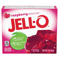 Jell-O Raspberry Gelatin Dessert (85g)