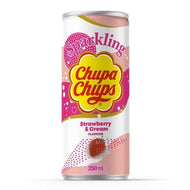 Chupa Chups Sparkling, Strawberry & Cream