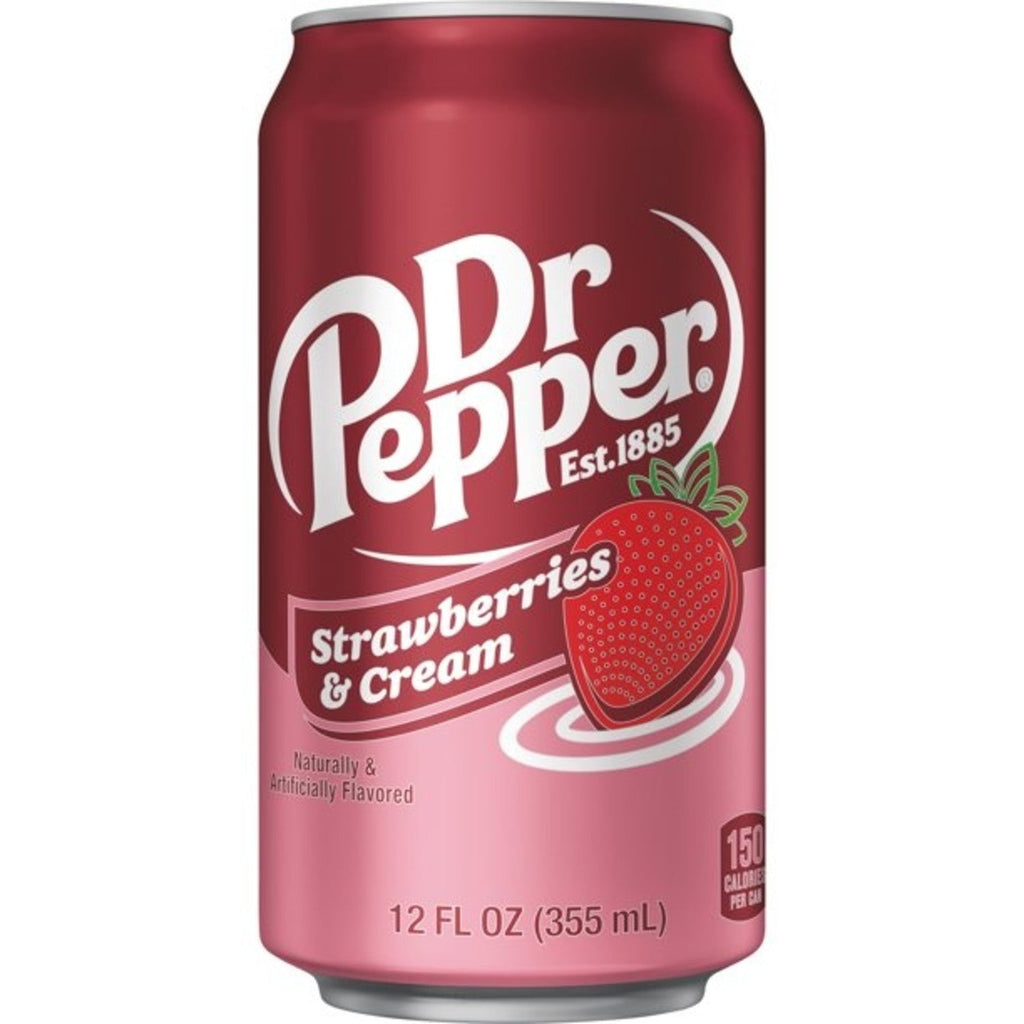 Dr Pepper Strawberry & Cream (355ml)