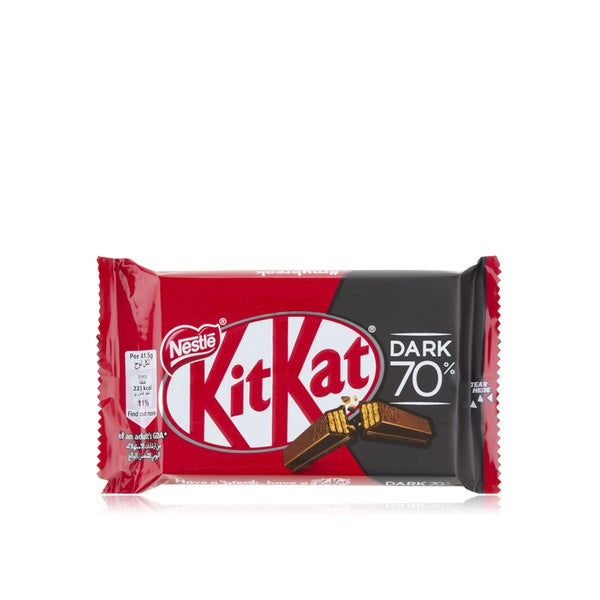 Kitkat Dark 70% (41,5g) ( BEST BY DATE : 04-2023 )