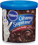 Pillsbury Creamy Supreme Chocolate Fudge Frosting (453g)