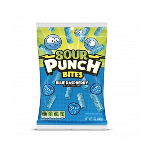 Sour Punch Bites, Blue Raspberry (142g)